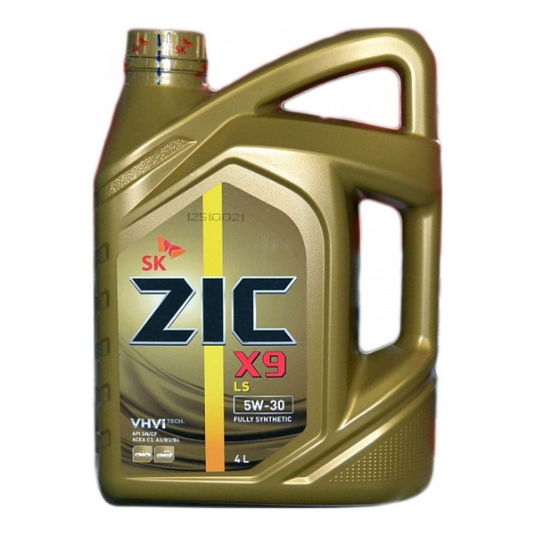 ZIC  X9 LS  5W30  SN/CF  C3  синт.  4л (162608)