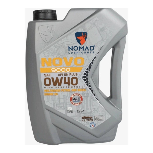 NOMAD  NOVO 9000  0W40  SN+  A3/B4  синт.  4л (6297001279359)
