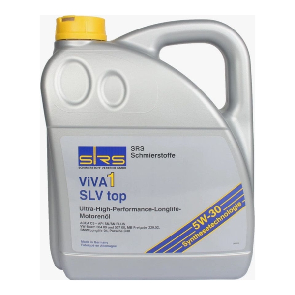 SRS  VIVA 1 SLV top  5W30  SN Plus  C3  синт.  4л (4033885001912)