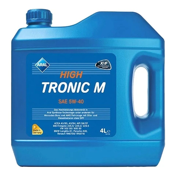 ARAL  High Tronic M  5W40  SN/CF  A3/B4  синт.  4л (21404)